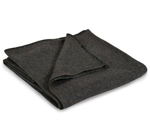 Stansport Wool Blend Gray Blanket